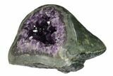 Amethyst Geode With Polished Face - Uruguay #151288-3